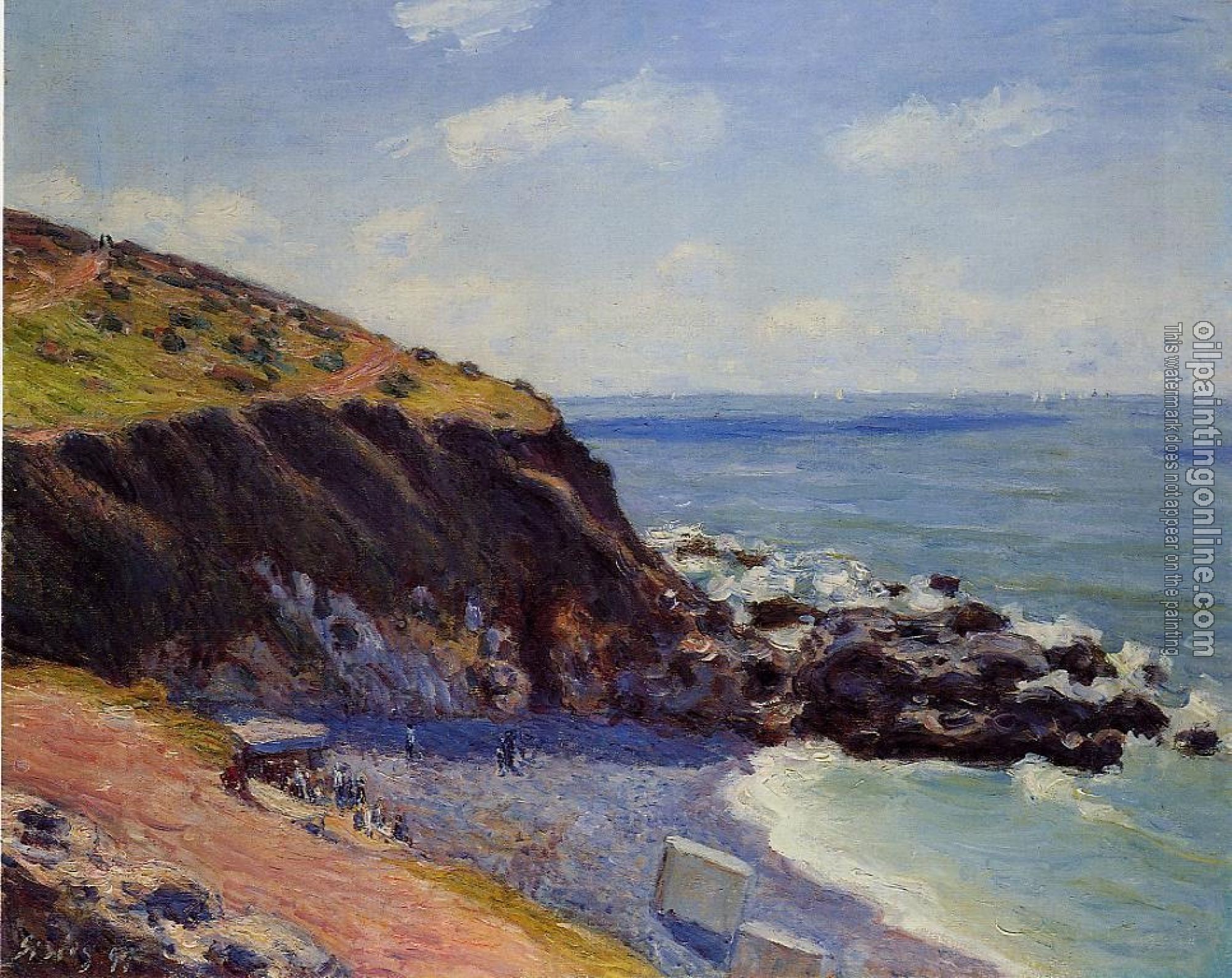 Sisley, Alfred - Lady's Cove, Langland Bay, Morning